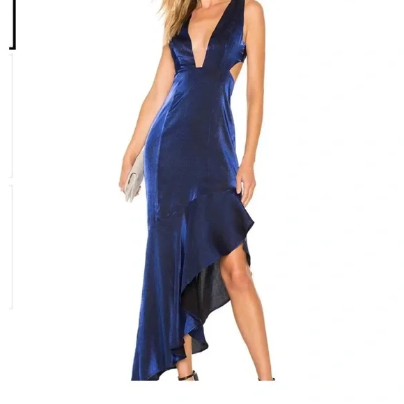Midi Dress Revolve Blue Dress Women's Navy Blue Midi Outfits REVOLVE